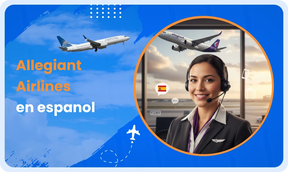 Servicio a bordo de Allegiant Airlines en español