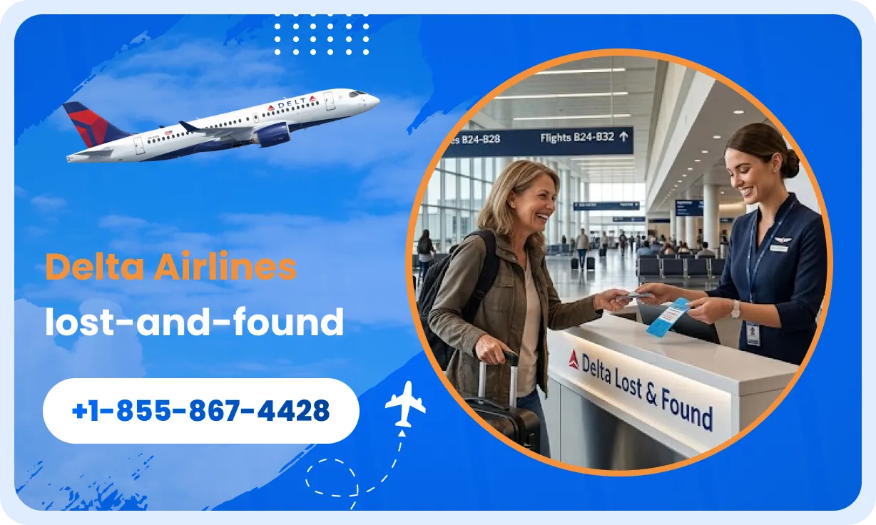 Delta airlines lost and found