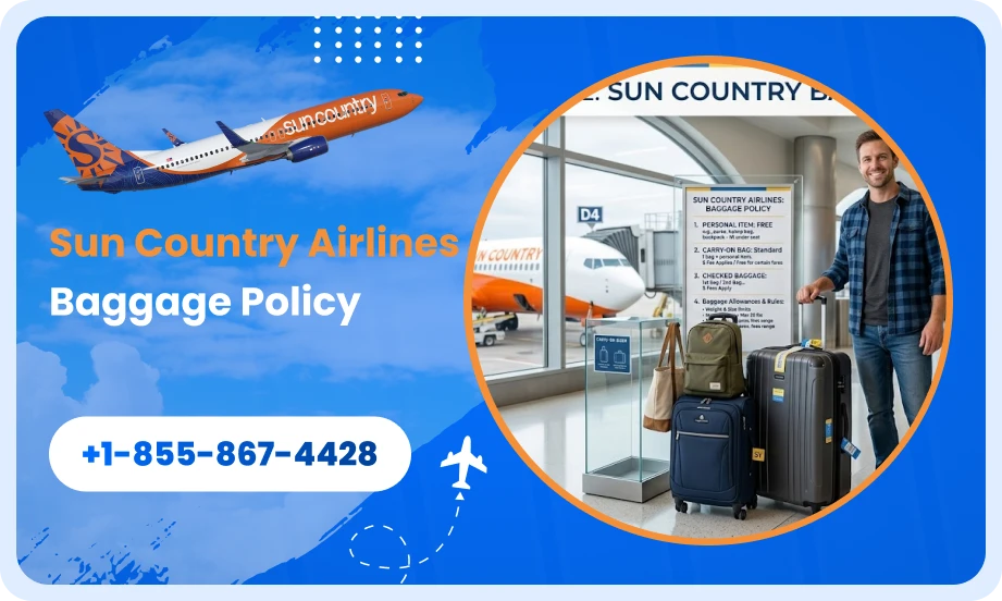 Suncountry Airlines' baggage policy
